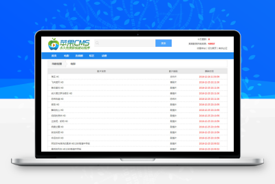 【苹果CMS V10模板】苹果cmsv10蓝色简洁影电影资源采集网站模板